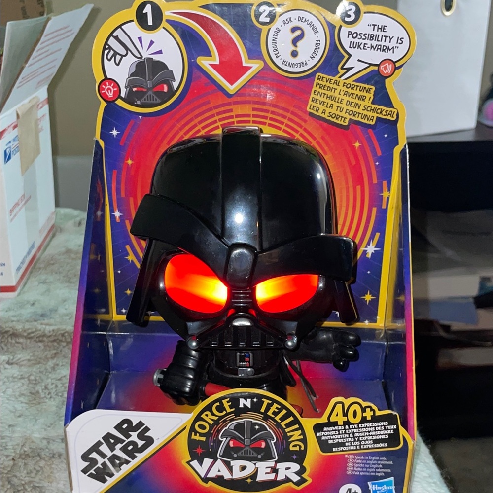 Star Wars Force N' Telling Vader Toy - Black and Red
